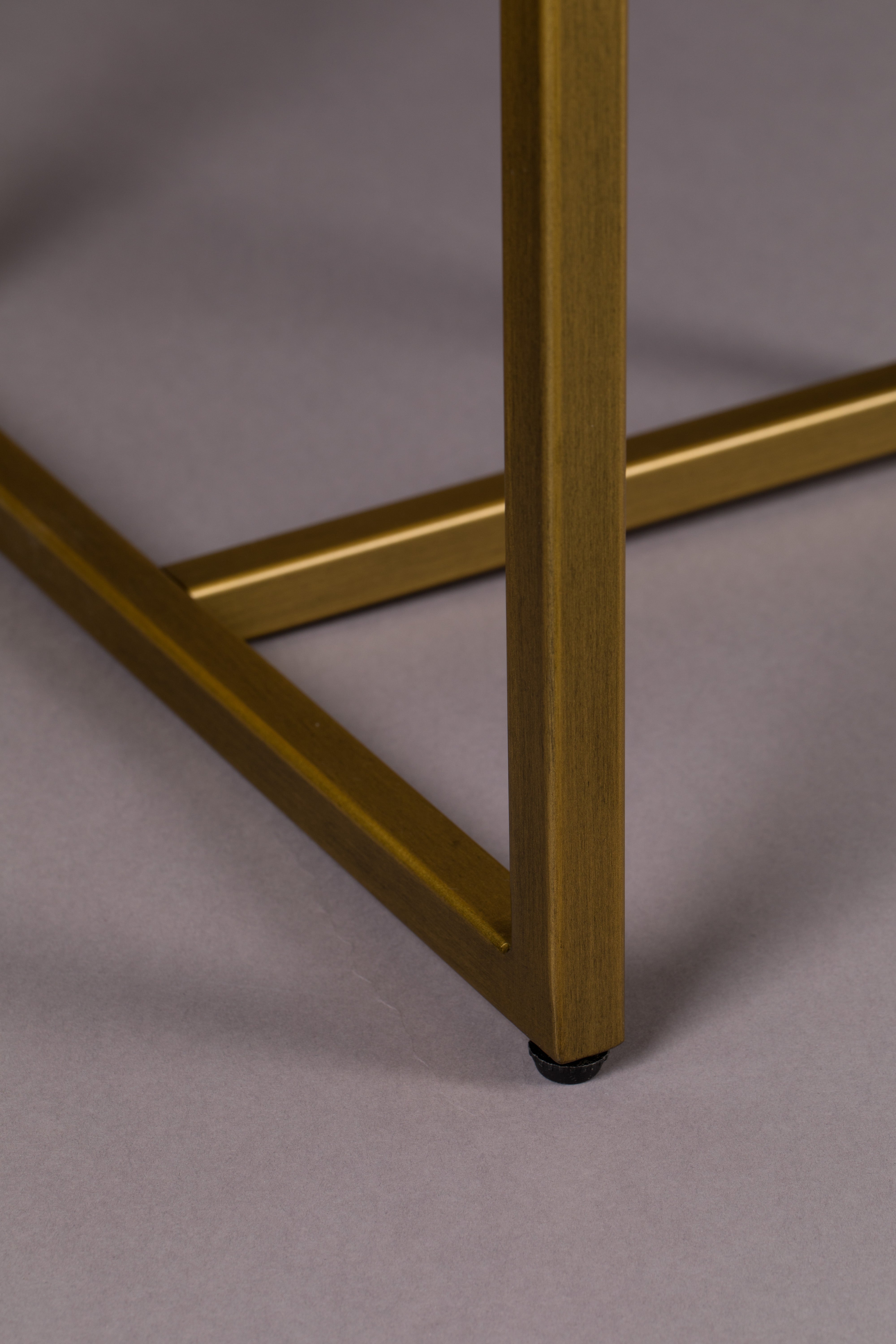 Dutchbone Class Herringbone Brown Wood Rectangle Console Table